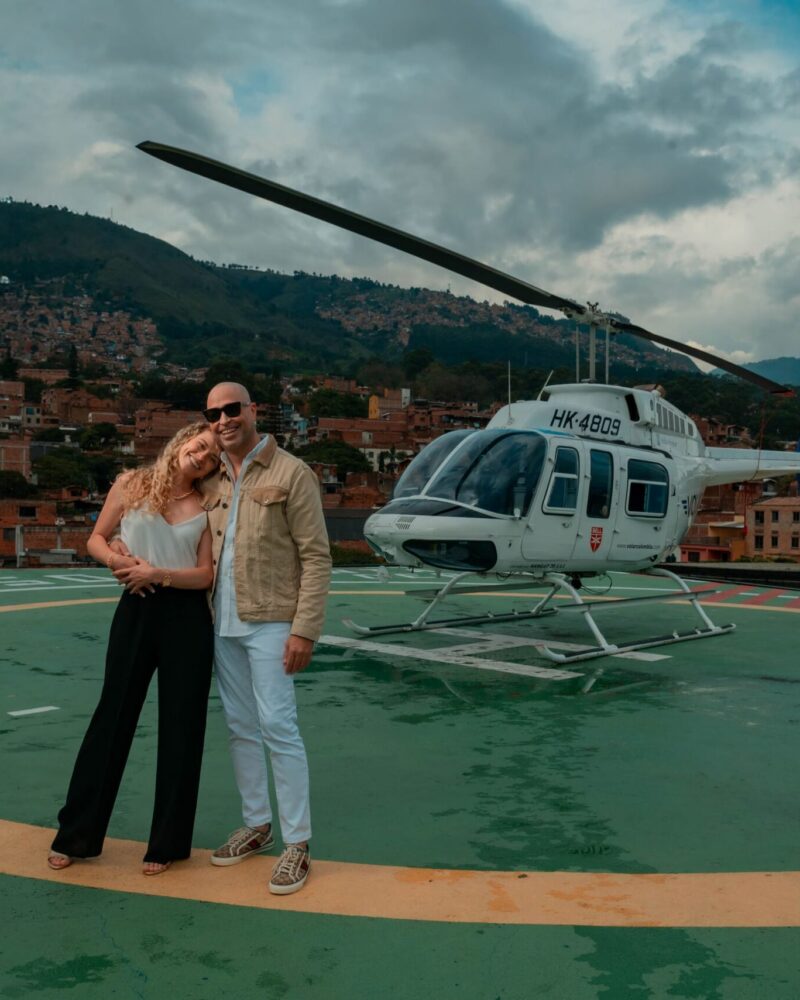 Pre-boda en exteriores